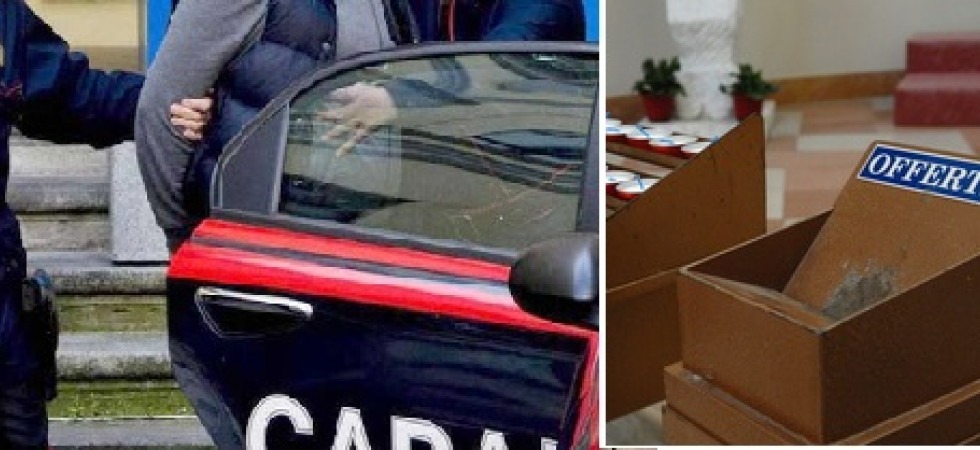 Arrestati ladri da 'record', in pochi mesi ben 47 furti in tutto il nord Italia: rubavano anche le offerte nelle chiese