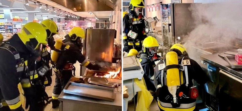 La friggitrice del supermercato prende fuoco: struttura evacuata
