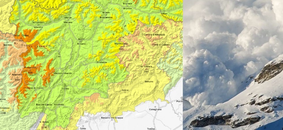 Neve fresca e vento tempestoso, aumenta il pericolo valanghe: “Basta uno sciatore per provocare una slavina”