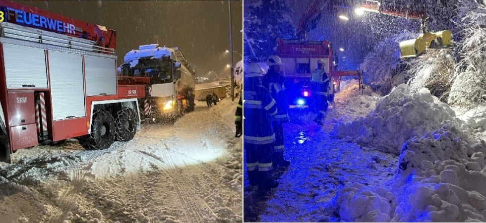 Forti nevicate in Austria, circa 7mila famiglie senza elettricità