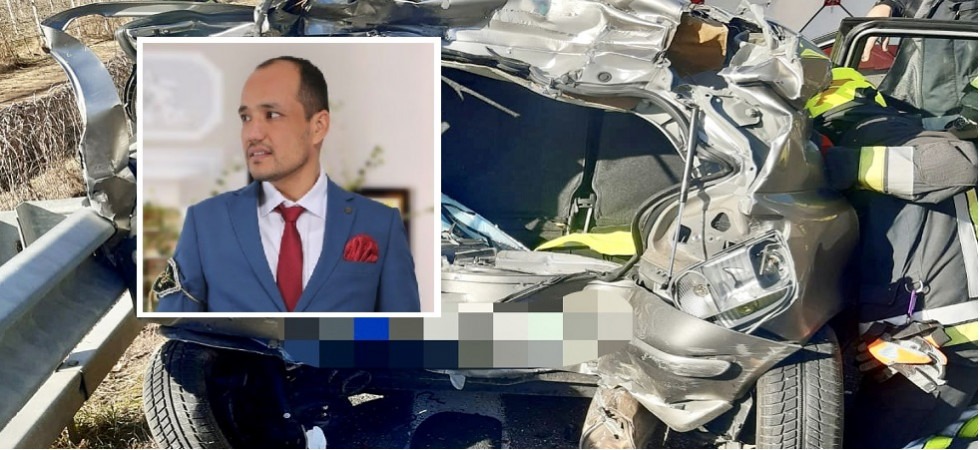 Scende dall'auto in panne e cerca di spingerla ma viene travolto e ucciso da un camion