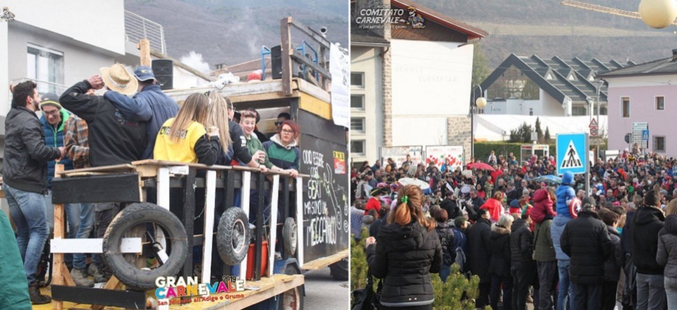 Dalla sfilata dei carri alla maccheronata al ragù, ritorna il Gran Carnevale di San Michele all'Adige con alcune novità