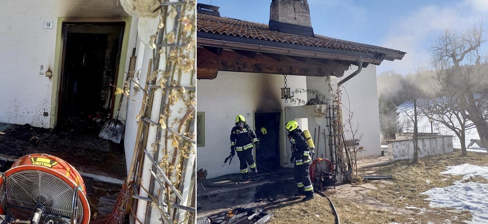 Momenti di paura in un'abitazione, le fiamme devastano un intero piano: l'intervento dei vigili del fuoco