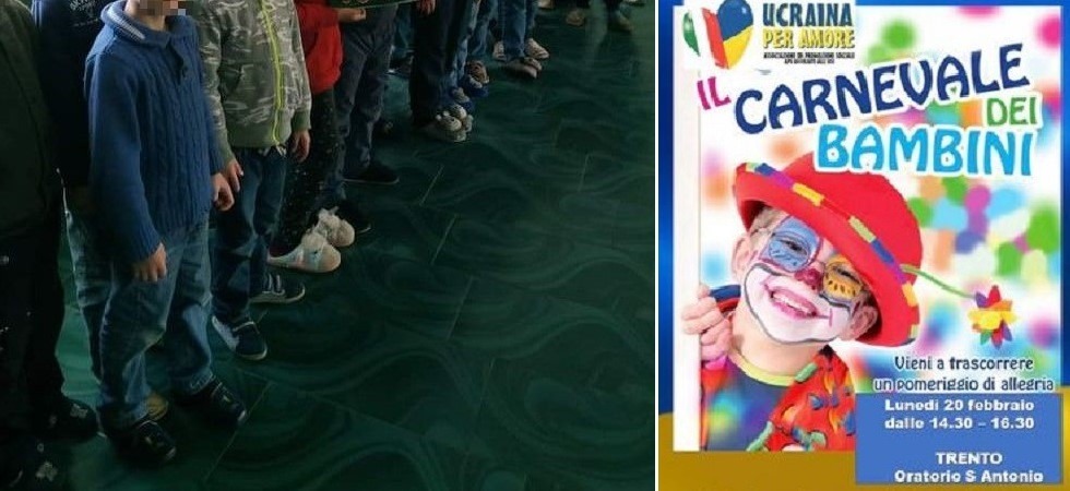 Un collegamento con i bambini dell'Ucraina per festeggiare insieme il carnevale