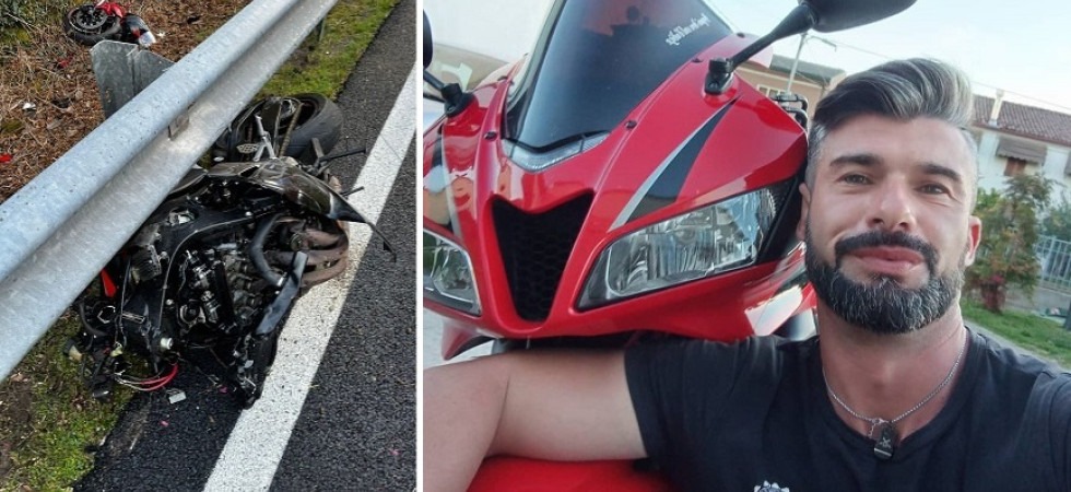 Tragico schianto in moto in Vallagarina, il 44enne Francesco Giannotta lascia la moglie e un figlio