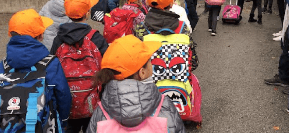 Quattro nuove linee del Pedibus per portare i bambini a scuola in sicurezza