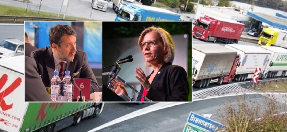 Al Brennero si alza lo scontro fra Italia e Austria sui mezzi pesanti