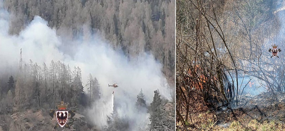 Siccità e rischio incendi: in Val di Sole e Tesino 1,3 milioni per la prevenzione dei roghi boschivi