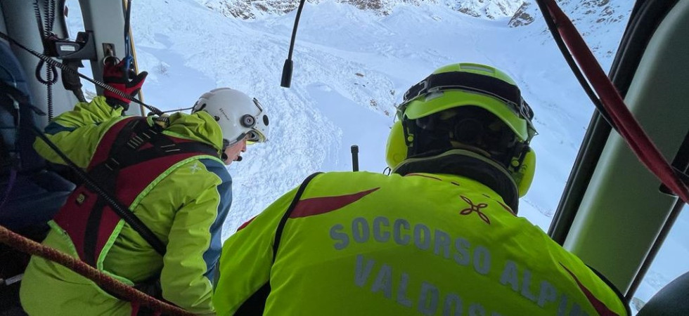 Tragica valanga in val di Rhemes, trovati i corpi senza vita dei tre dispersi: erano allievi del corso per guide alpine