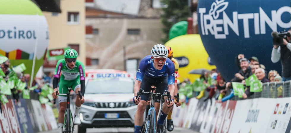 E' Gregor Mühlberger il vincitore della quarta tappa, il ciclista austriaco vince la frazione da Rovereto a Predazzo