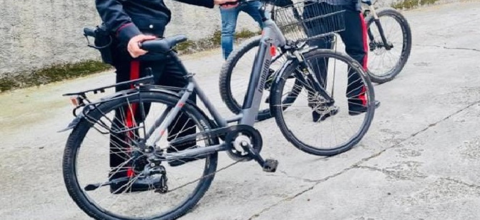 Raffica di furti di E-bike sul Garda, i carabinieri sono riusciti ad trovare il responsabile
