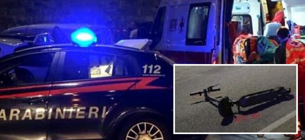 Foto d'archivio Travolto da un'auto mentre viaggia in monopattino: muore il 15enne Samuele Brognara