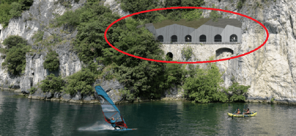 Ciclovia del Garda, i 5 chilometri del Trentino che collegano Riva alla Lombardia costano 19milioni di euro in più