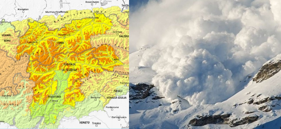 Dopo le nevicate sale il pericolo valanghe, gli esperti: “In alcune zone sono caduti fino a 50 centimetri di neve