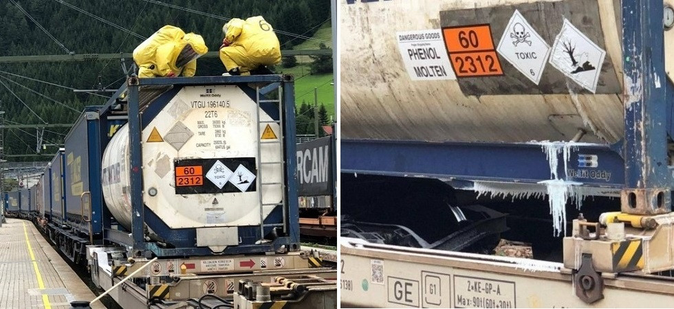 Foto d'archivio Traporto di merci pericolose sulla ferrovia del Brennero, i Verdi: Situazione preoccupante