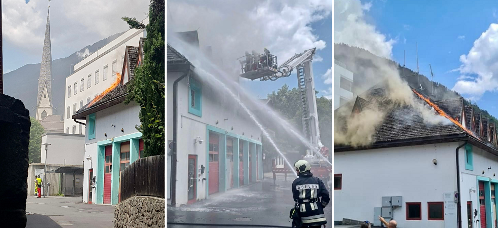 Brucia il sottotetto di un'abitazione: vigili del fuoco sul posto per spegnere le fiamme
