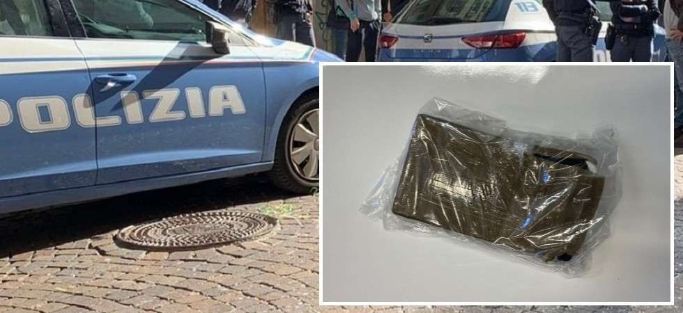 Fermato con oltre un chilo di cocaina in Lungadige: 25enne arrestato