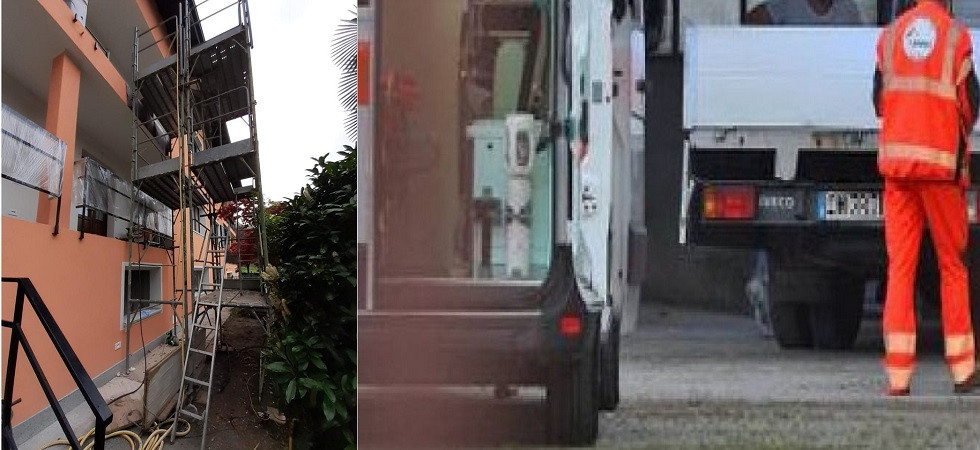 Incidente in un cantiere a Ledro, un operaio di 31 anni è precipitato da 5 metri