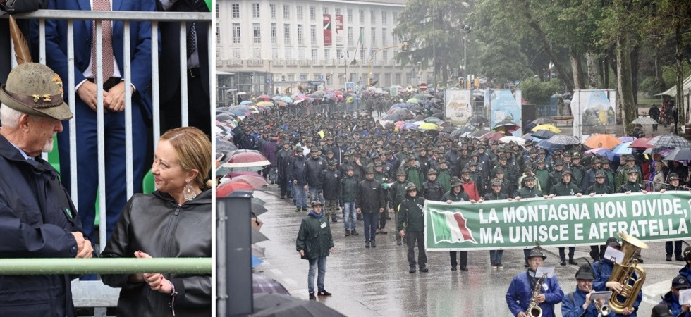 All’adunata degli alpini sfilano in 85mila: “I giovani devono essere coinvolti nella riserva delle forze armate”