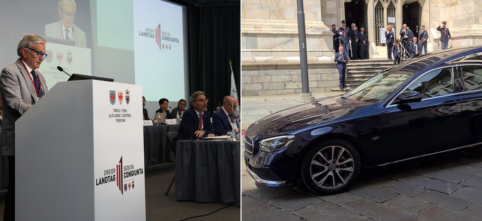 Fugatti ai funerali di Berlusconi: “È stato un amico dell’autonomia”