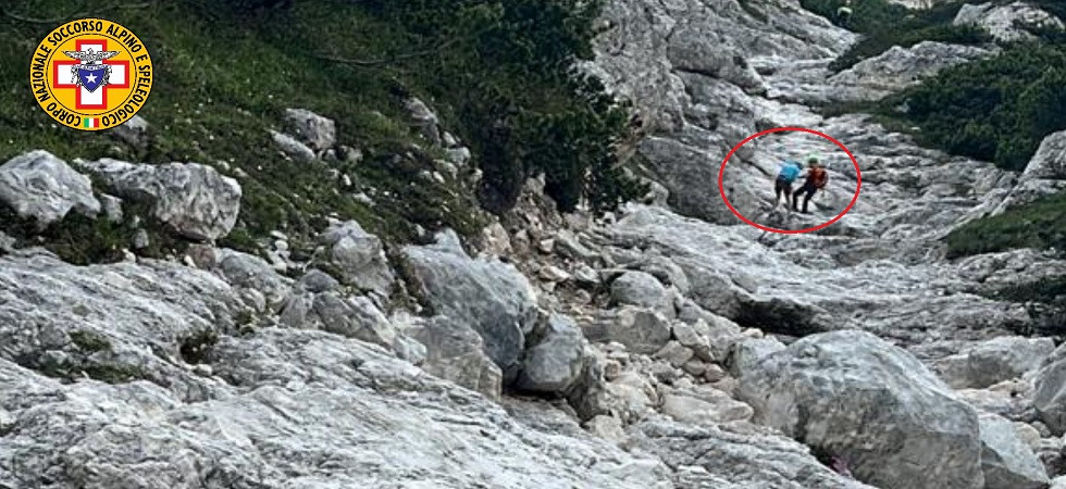 Perde l'orientamento e rimane bloccato a 2100 metri, escursionista di 62 anni portato in salvo dal soccorso alpino