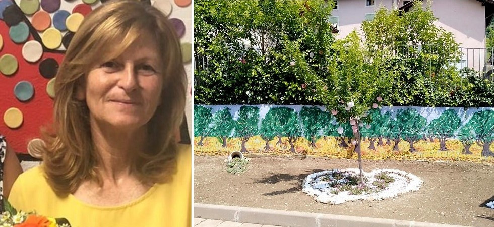 Gli alunni realizzano un’aiuola con un mandorlo per ricordare la maestra Marta Paltrinieri