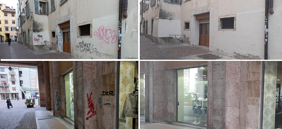 Muri imbrattati, al via una campagna di pulizia in varie zone della città