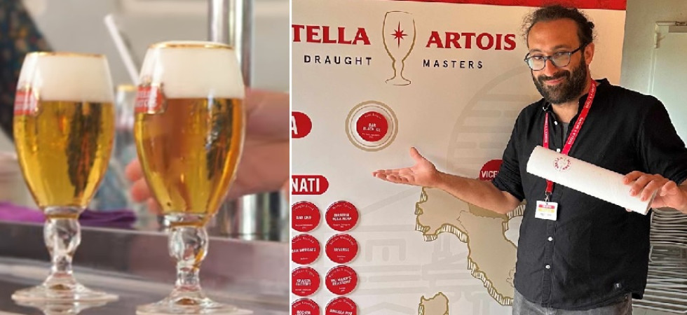 Spillatori di birra, Yuri Bettin è fra i migliori d'Italia: "Voglio tenere alta la bandiera del Trentino"