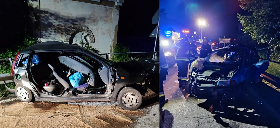 Tremendo schianto tra due auto, fra i feriti anche un bambino di 8 anni