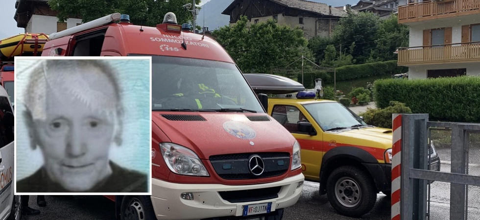 Tullio Zandron è scomparso da quasi 10 giorni, oggi per le ricerche in azione il nucleo Saf dei vigili del fuoco