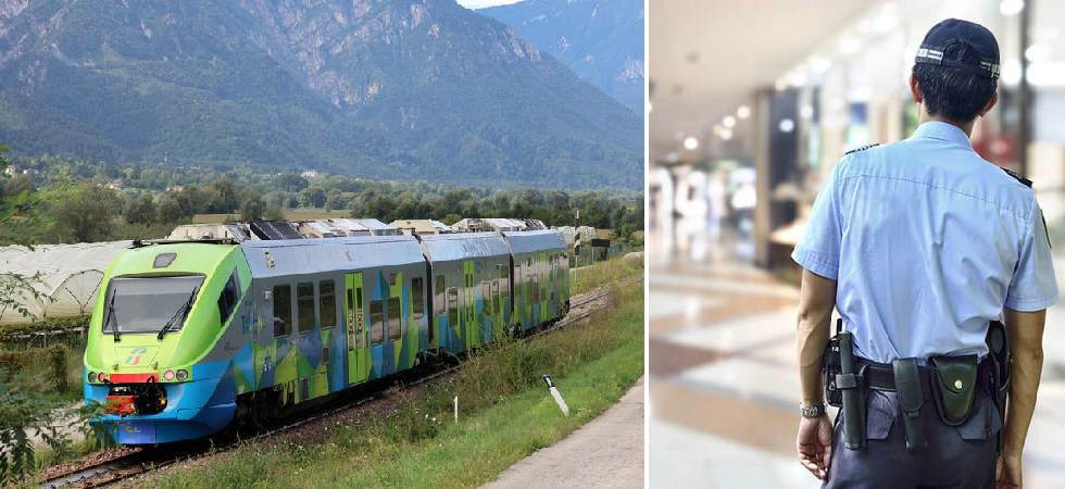 La Giunta Fugatti annuncia: guardie giurate sulla ferrovia della Valsugana per migliorare la sicurezza''
