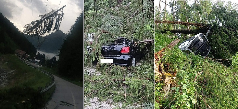 Abeti abbattuti, danni ai tetti e cabinovie abbattute: eventi un tempo anomali stanno diventando la regola (ma negarlo è più