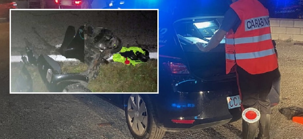Travolge con l'auto un minore alla guida di uno scooter e poi fugge senza prestare soccorso