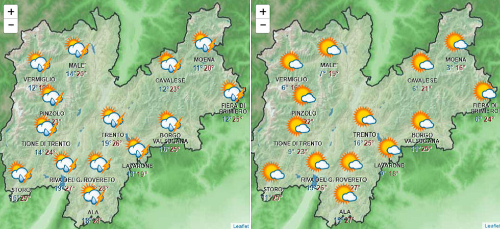 Meteo Temporali Anche Intensi E Con Grandine In Arrivo E Temperature Meteo Temporali Anche Intensi E Con Grandine In Arrivo E Temperature