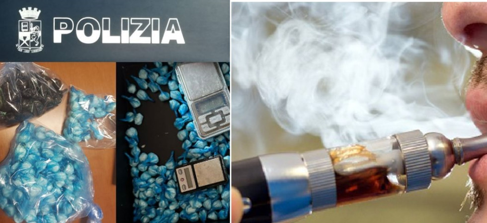 Cocaina nascosta nelle sigarette elettroniche, due persone arrestate