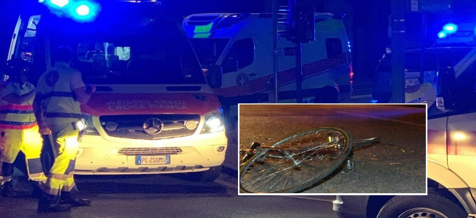 Travolge un ciclista e scappa, trovato lo specchietto dell'auto: le forze dell'ordine sulle tracce del pirata della strada