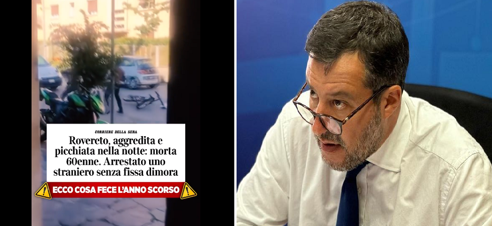 Massacrata di botte e uccisa in un parco a Rovereto, Salvini: E' lo stesso nigeriano che impazzì l'anno scorso