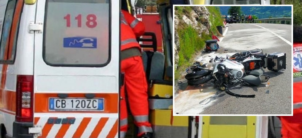 Tragico schianto in moto sulla statale: morto il conducente