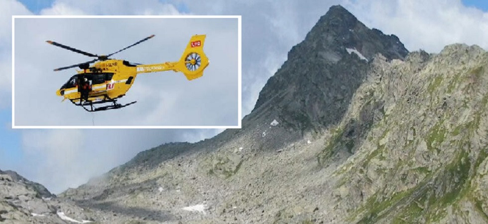 Dramma in montagna, 74enne colpito da un pezzo di roccia cade e muore