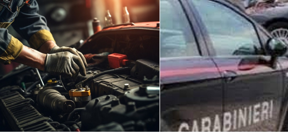 Foto a sinistra Imagoeconomica Arrivano dal veronese e cercano di sbarazzarsi di decine di batterie dell'auto esauste