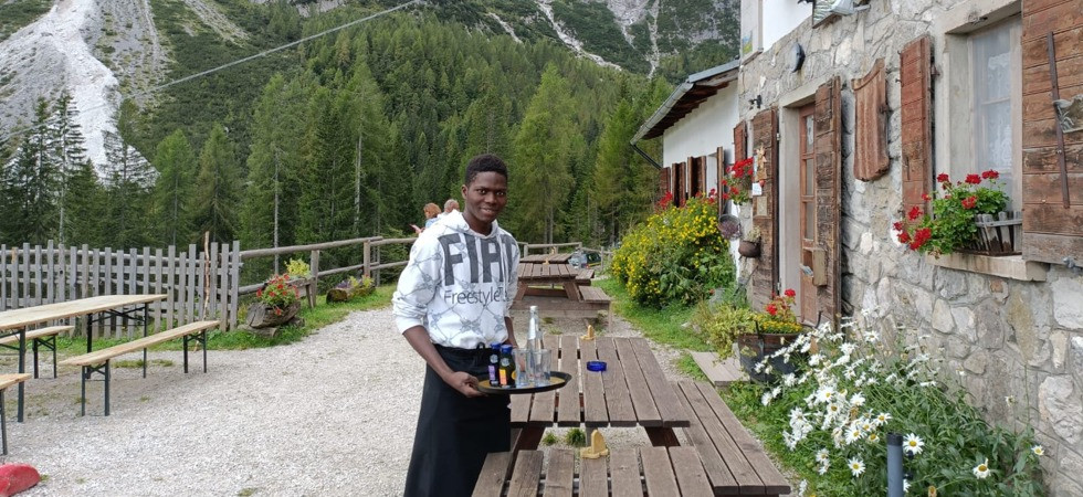 "Un ragazzo instancabile", dal Burkina Faso alle Dolomiti, un nuovo inizio per Bassiduo