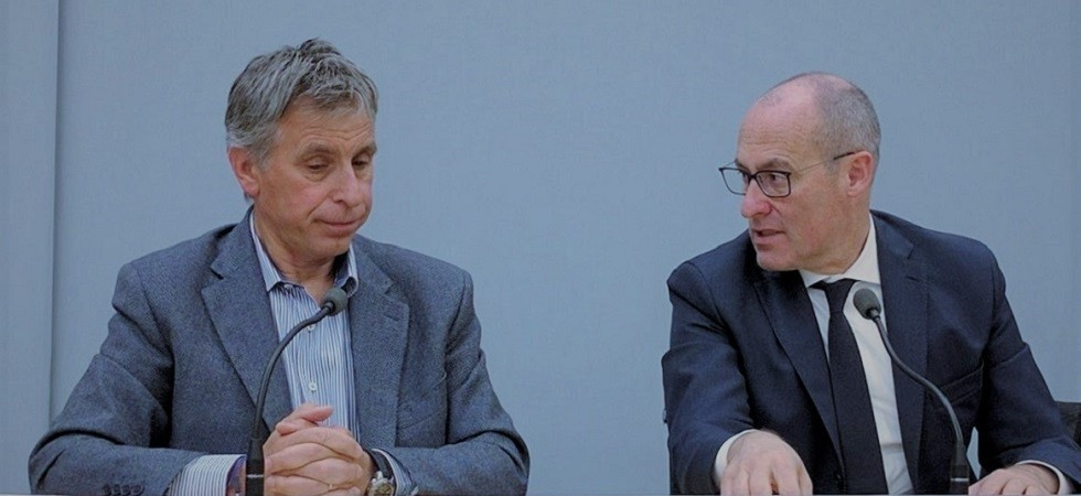 Da sinistra: Carlo Daldoss, Ugo Rossi Da sinistra: Carlo Daldoss, Ugo Rossi