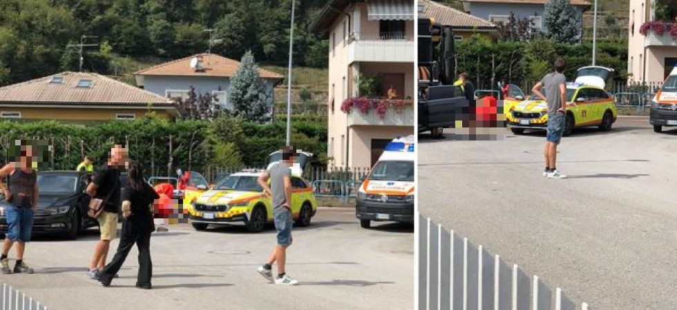 Schianto auto moto: sul posto interviene l’elisoccorso