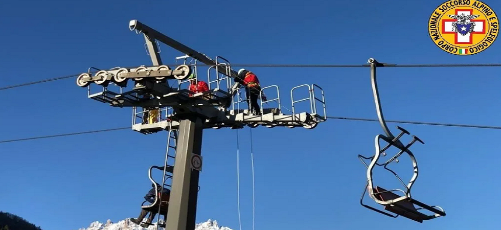 A 27 anni ha un malore mentre sta lavorando su un pilone di una cabinovia