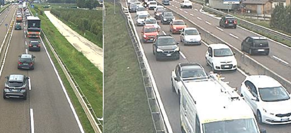 Schianto in tangenziale a Trento, code e rallentamenti: ferita una 20enne