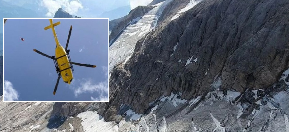 Gravissimo incidente sulla Marmolada, coinvolta una cordata