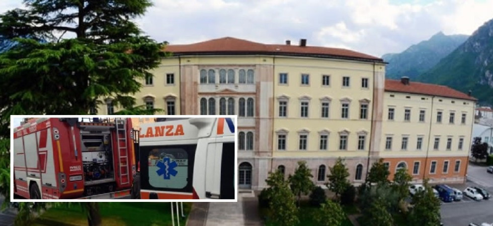 Sposta un armadio ma le finisce addosso, momenti di paura al liceo Da Vinci di Trento: sul posto i soccorsi
