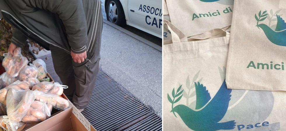 "Una borsa 'da riempire' per le famiglie che ne hanno più bisogno", l'appello dei Volontari di strada: "Aiutateci ad aiutare"