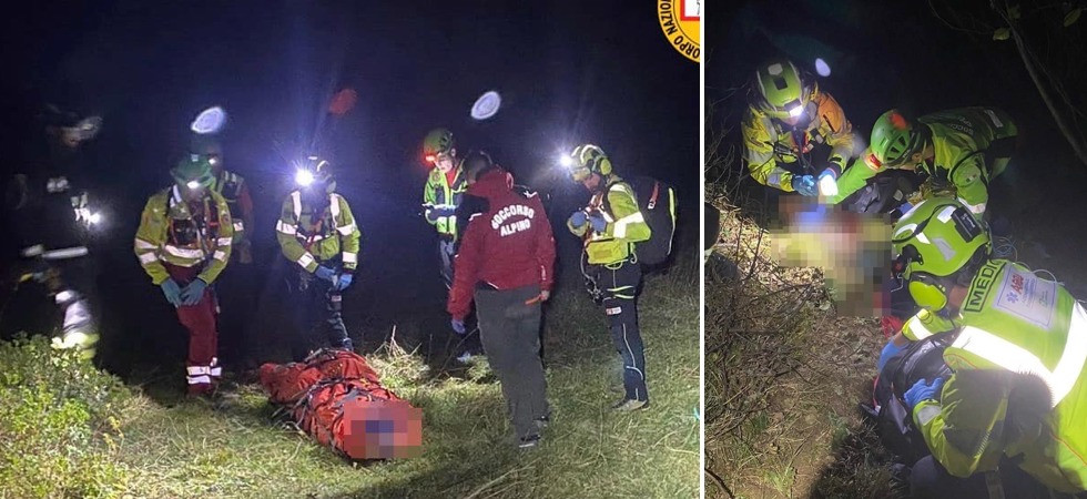 Esce per un'escursione e scompare, i suoi cani raggiungono i soccorritori e li guidano dal padrone