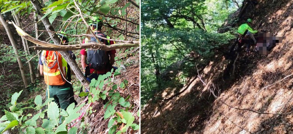 Perde la traccia e rimane bloccato nel bosco: individuato con l'Sms Locator